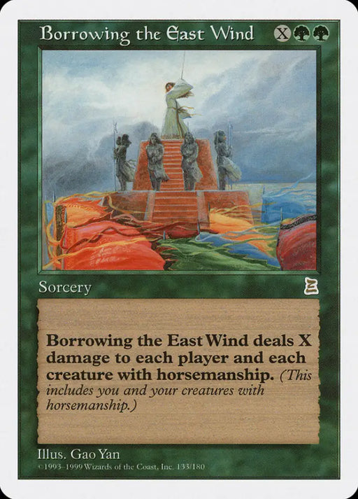 Borrowing the East Wind [Portal Three Kingdoms] - MTG Single