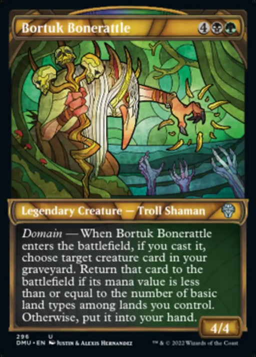 Bortuk Bonerattle (Showcase) [Dominaria United] - MTG Single