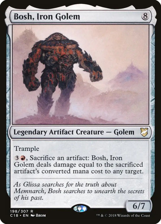 Bosh Iron Golem [Commander 2018] - MTG Single