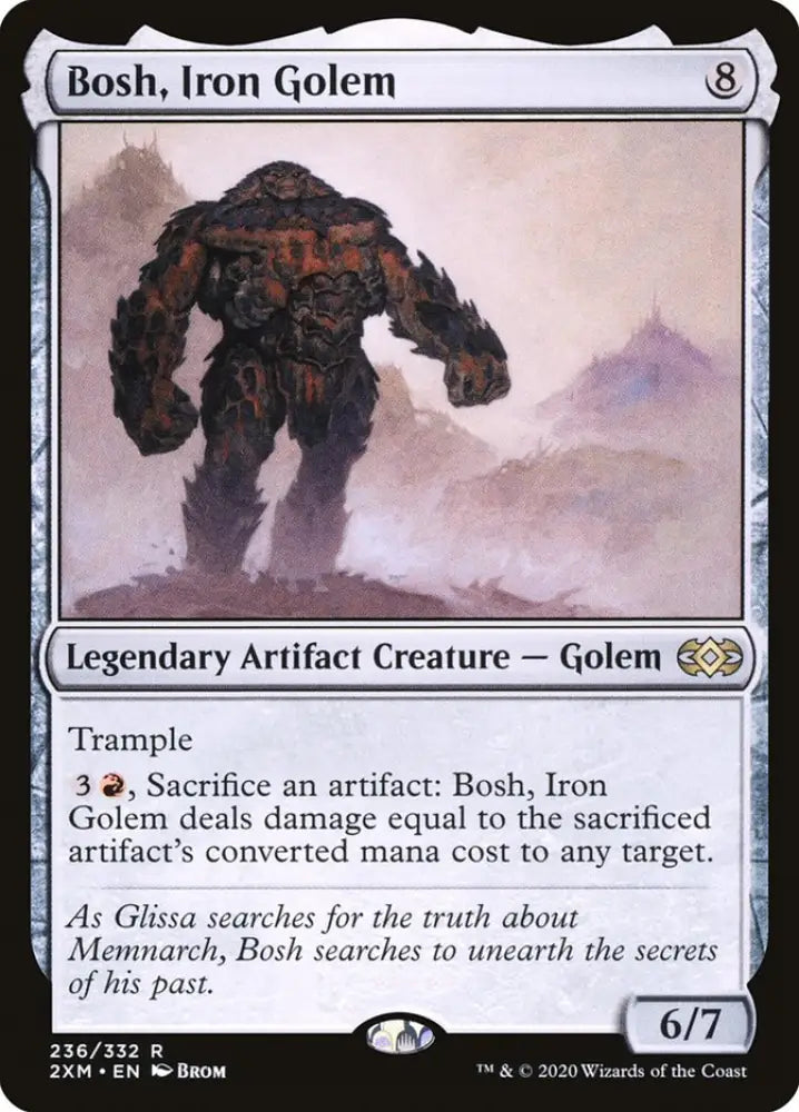 Bosh Iron Golem [Double Masters] - MTG Single