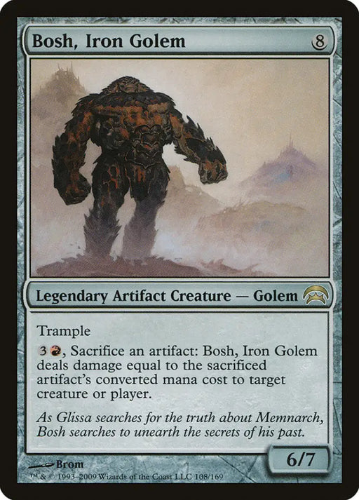 Bosh Iron Golem [Planechase] - MTG Single