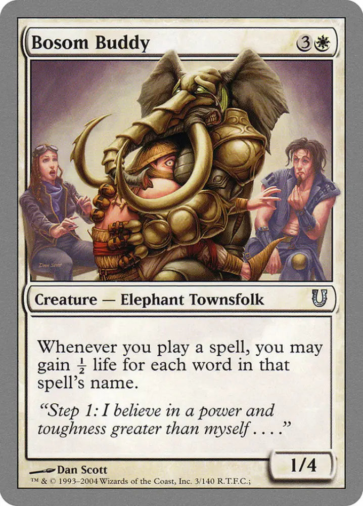 Bosom Buddy [Unhinged] - MTG Single