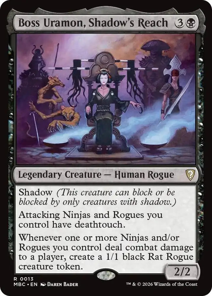 Boss Uramon, Shadow's Reach (13) [Mystery Booster Commander Edition]