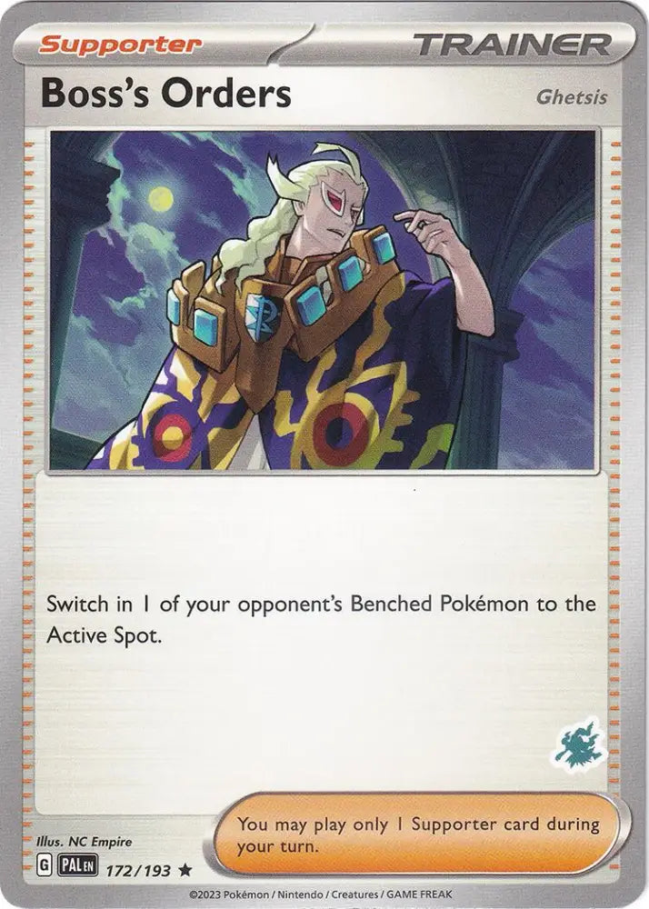 Boss’s Orders (172/193) (Darkrai Deck) [Battle Academy 2024] - Pokemon Single