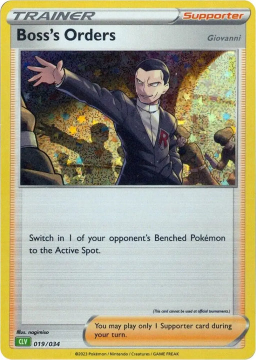 Boss’s Orders (CLV) [Trading Card Game Classic] - Pokemon Single