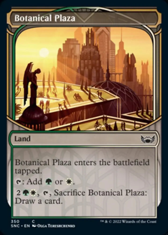Botanical Plaza (Showcase Skyscraper) [Streets of New Capenna] - MTG Single