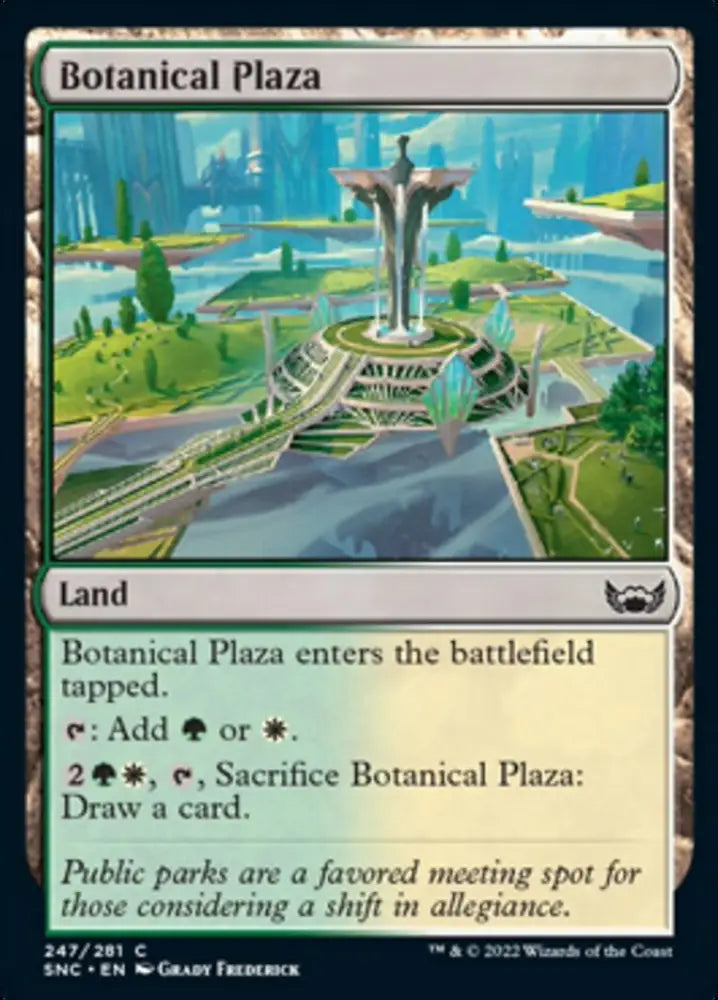 Botanical Plaza [Streets of New Capenna] - MTG Single