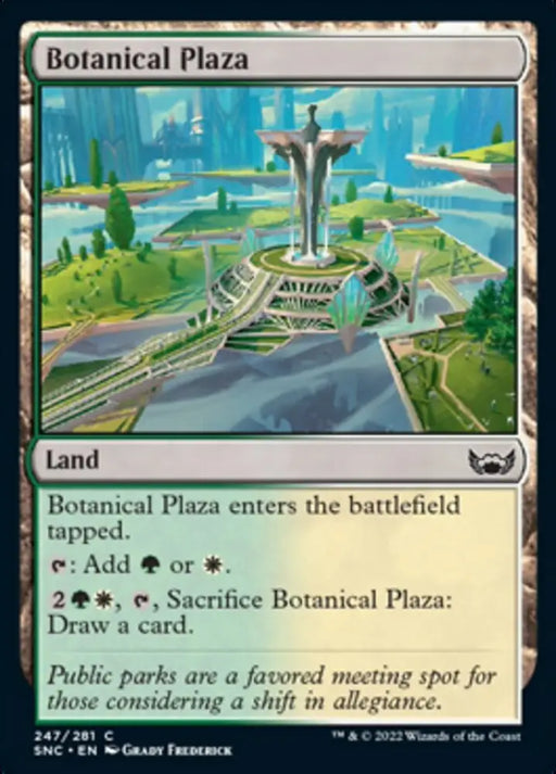 Botanical Plaza [Streets of New Capenna] - MTG Single