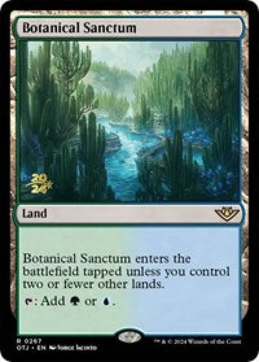Botanical Sanctum (OTJ) (267) [Prerelease Cards]