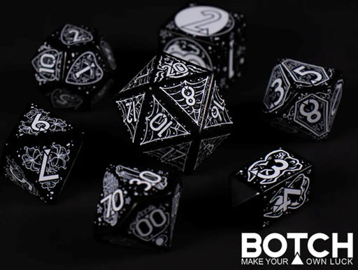 Botch Dice: 7-Die RPG Set - Heart of Darkness - Role Playing Game