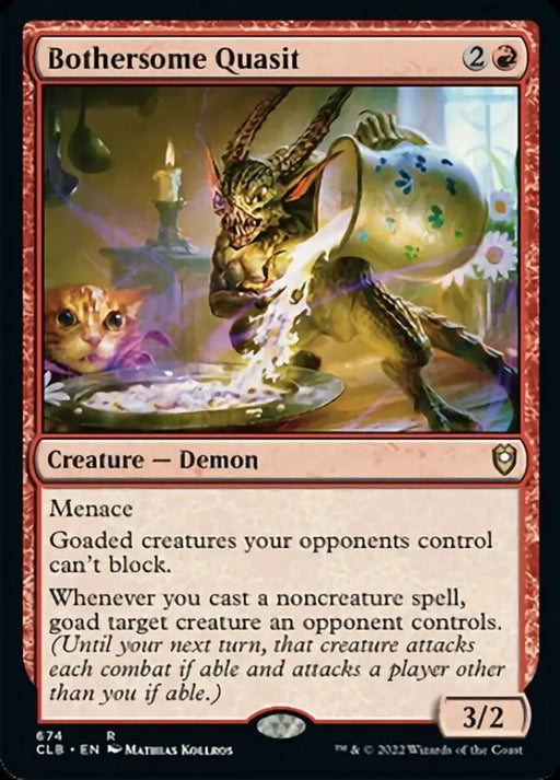 Bothersome Quasit [Commander Legends: Battle for Baldur’s Gate] - MTG Single