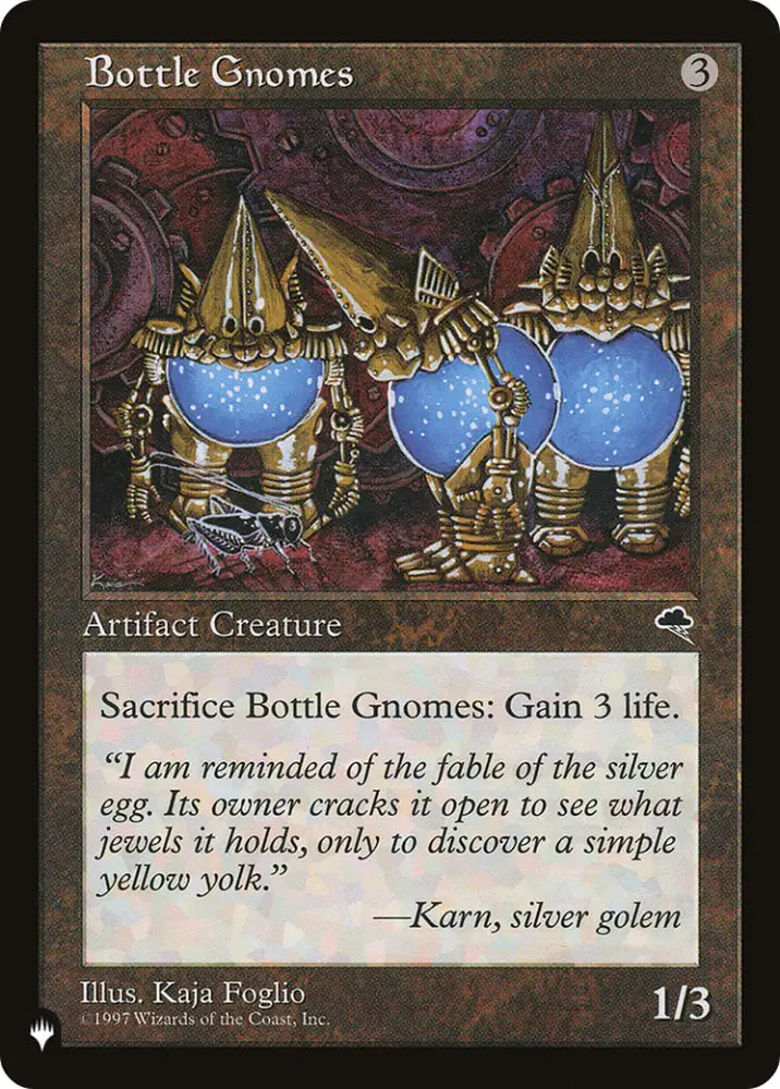 Bottle Gnomes (TMP) [The List] - MTG Single