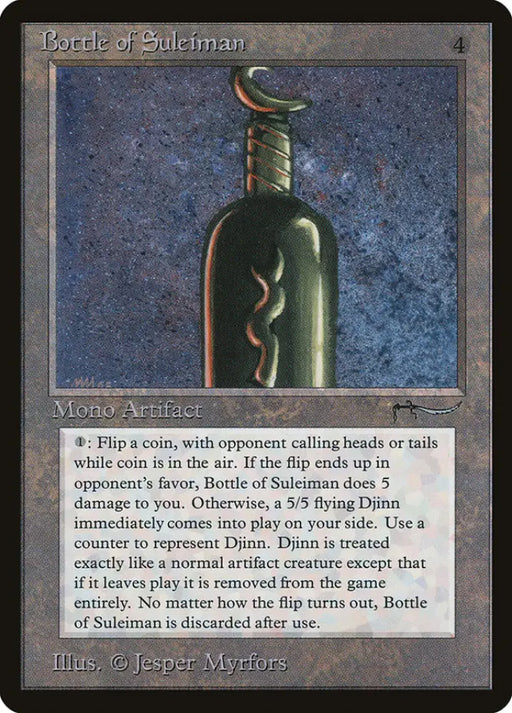 Bottle of Suleiman [Arabian Nights] - MTG Single