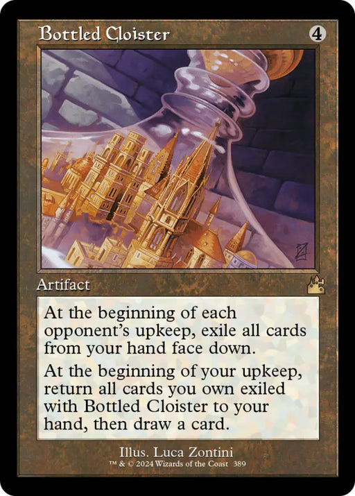 Bottled Cloister (Retro Frame) [Ravnica Remastered] - MTG Single