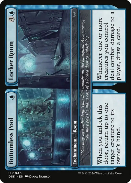 Bottomless Pool // Locker Room [Duskmourn: House of Horror] - MTG Single