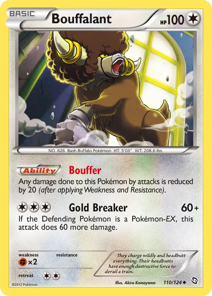 Bouffalant (110/124) [Black & White: Dragons Exalted] - Pokemon Single