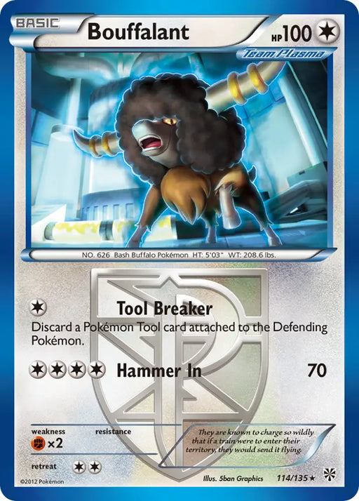 Bouffalant (114/135) [Black & White: Plasma Storm] - Pokemon Single