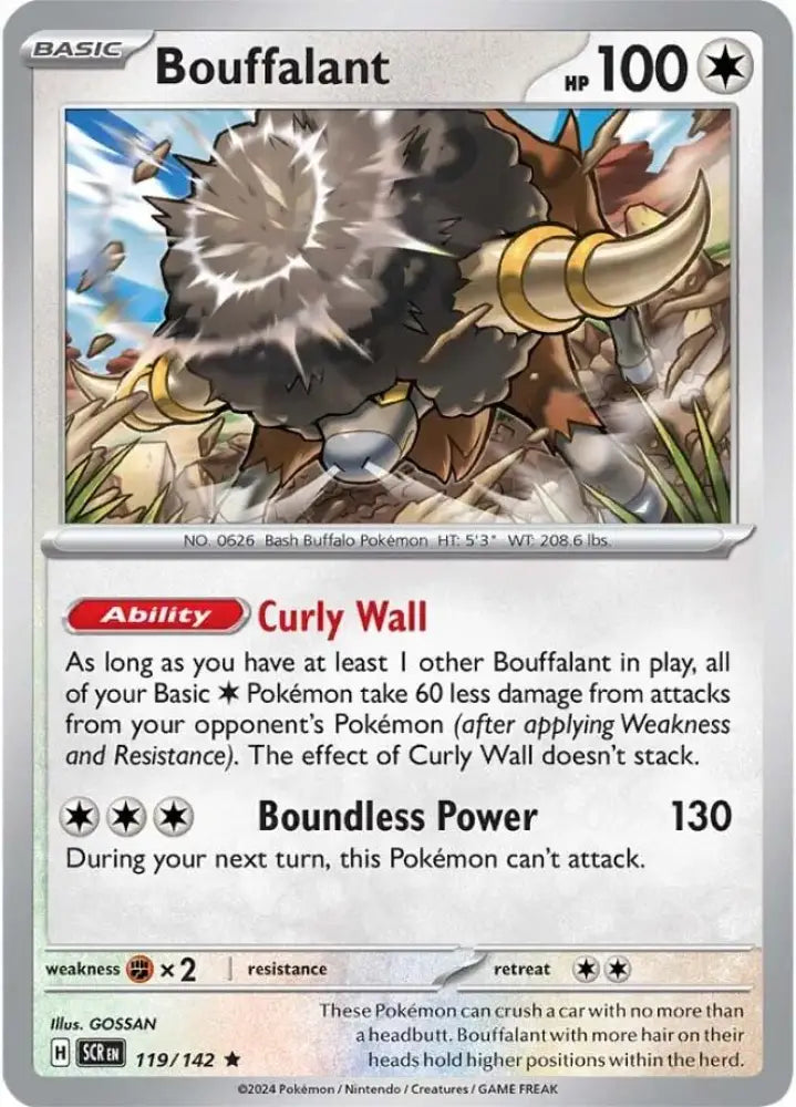 Bouffalant (119/142) [Scarlet & Violet: Black Star Promos] - Pokemon Single