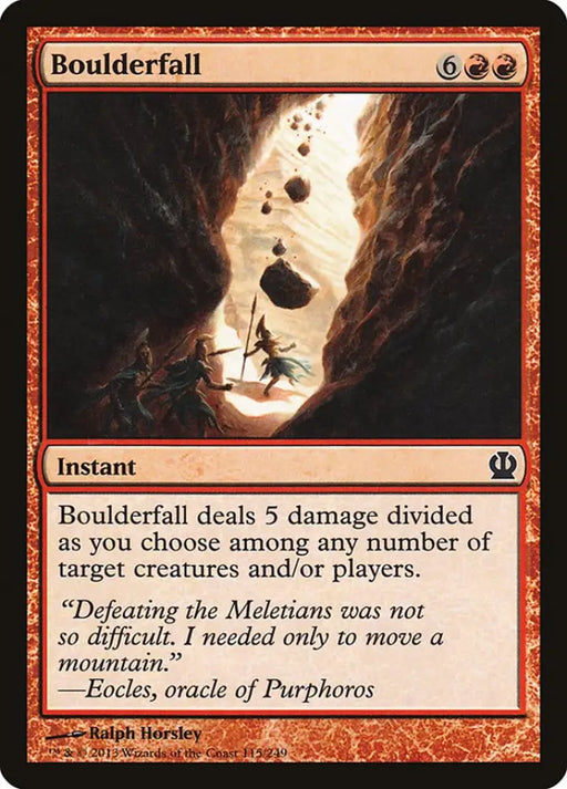 Boulderfall [Theros] - MTG Single