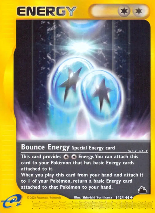 Bounce Energy (142/144) [Skyridge] - Pokemon Single
