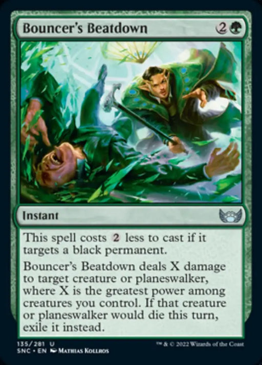 Bouncer’s Beatdown [Streets of New Capenna] - MTG Single