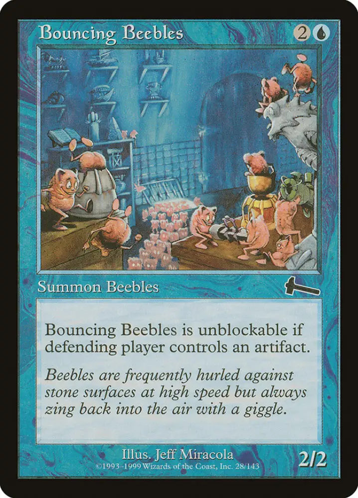 Bouncing Beebles [Urza’s Legacy] - MTG Single