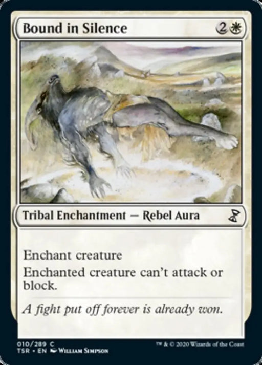 Bound in Silence [Time Spiral Remastered] - MTG Single