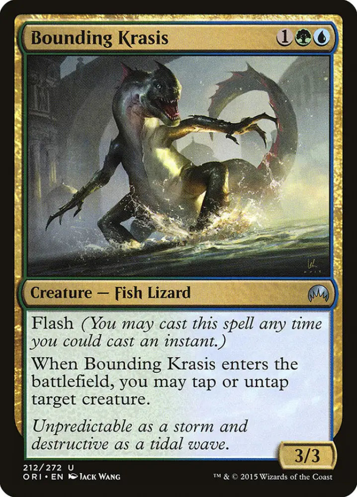 Bounding Krasis [Magic Origins] - MTG Single