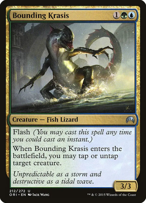 Bounding Krasis [Magic Origins] - MTG Single