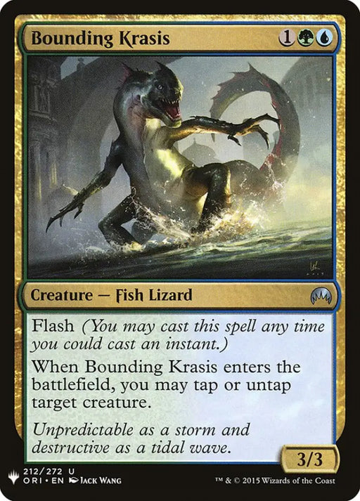 Bounding Krasis [Mystery Booster] - MTG Single