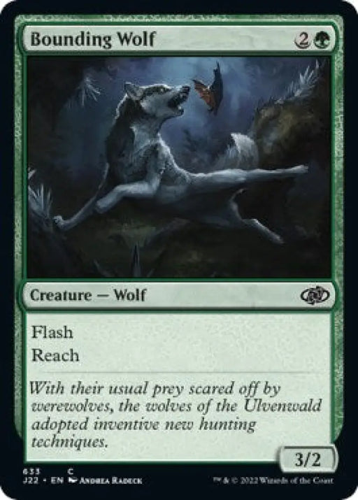 Bounding Wolf [Jumpstart 2022] - MTG Single