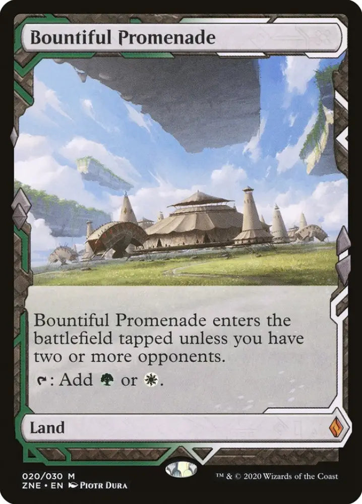 Bountiful Promenade (Expeditions) [Zendikar Rising Expeditions] - MTG Single