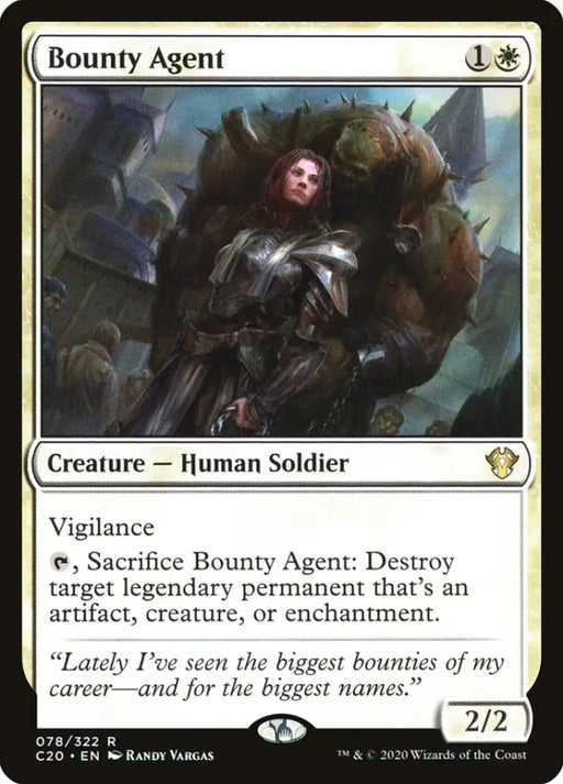 Bounty Agent [Commander 2020] - MTG Single