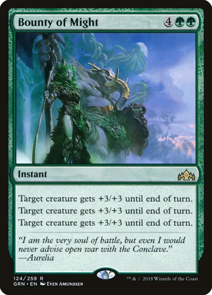 Bounty of Might [Guilds of Ravnica] - MTG Single