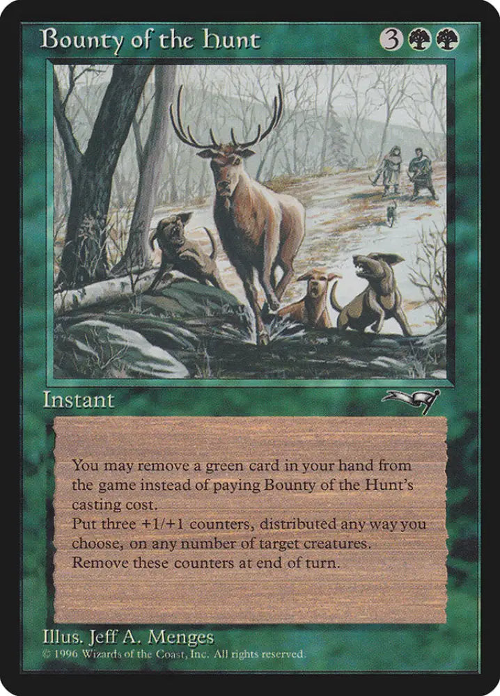 Bounty of the Hunt [Alliances] - MTG Single