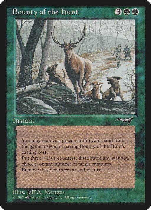 Bounty of the Hunt [Alliances] - MTG Single