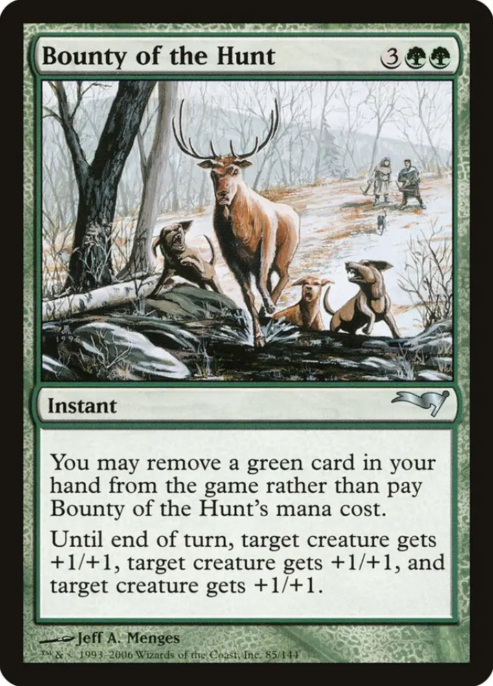 Bounty of the Hunt [Coldsnap Theme Decks] - MTG Single