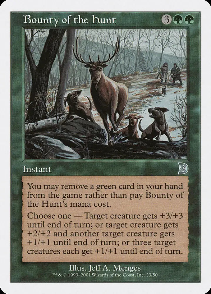 Bounty of the Hunt [Deckmasters] - MTG Single