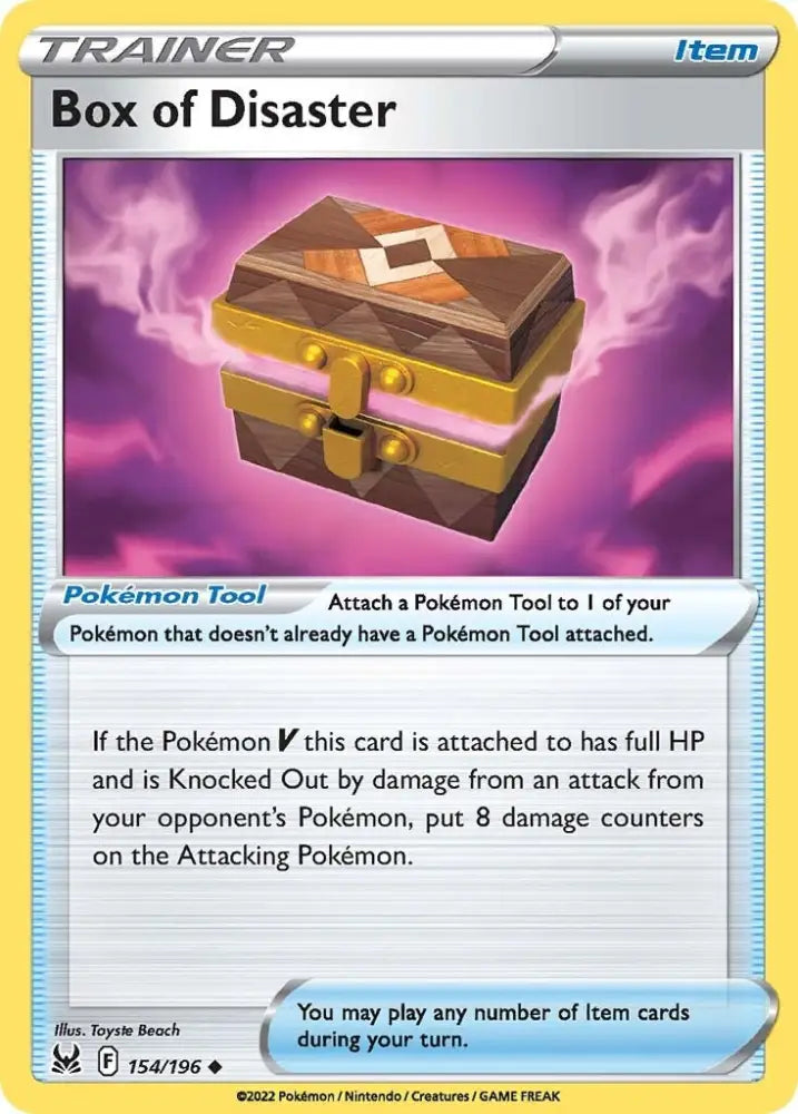 Box of Disaster (154/196) [Sword & Shield: Lost Origin] - Pokemon Single