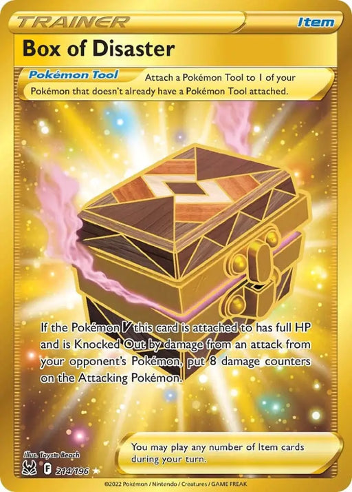 Box of Disaster (214/196) [Sword & Shield: Lost Origin] - Pokemon Single