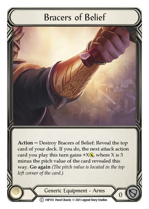 Bracers of Belief [1HP355] (History Pack 1) - Flesh And Blood Single