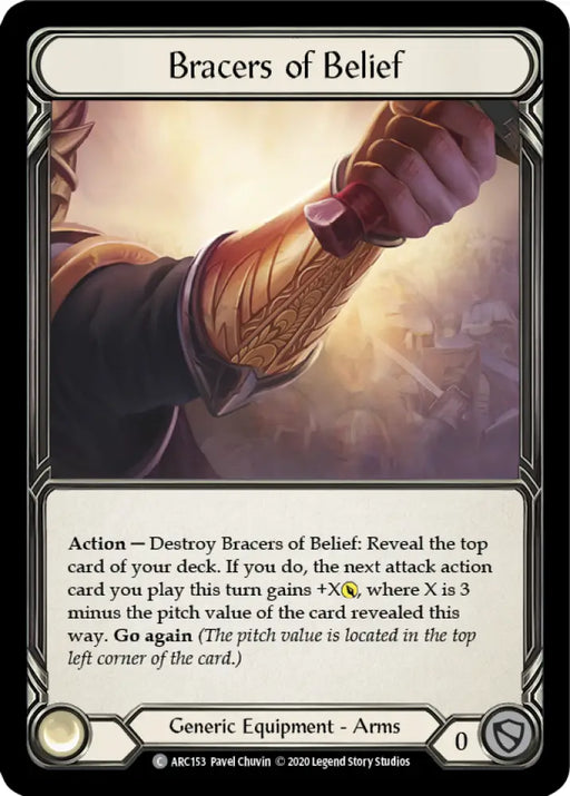 Bracers of Belief [Arcane Rising Unlimited] Unlimited Normal - Flesh And Blood Single