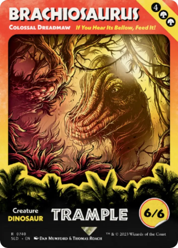 Brachiosaurus - Colossal Dreadmaw [Secret Lair Drop Series] - MTG Single