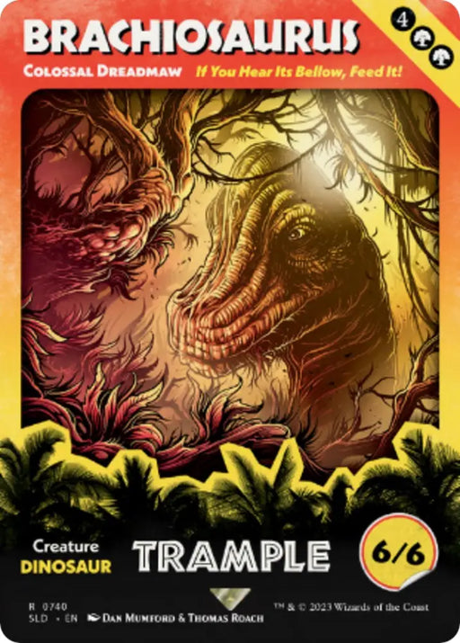 Brachiosaurus - Colossal Dreadmaw [Secret Lair Drop Series] - MTG Single