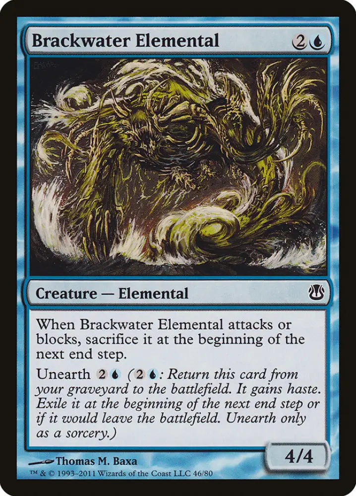 Brackwater Elemental [Duel Decks: Ajani vs. Nicol Bolas] - MTG Single