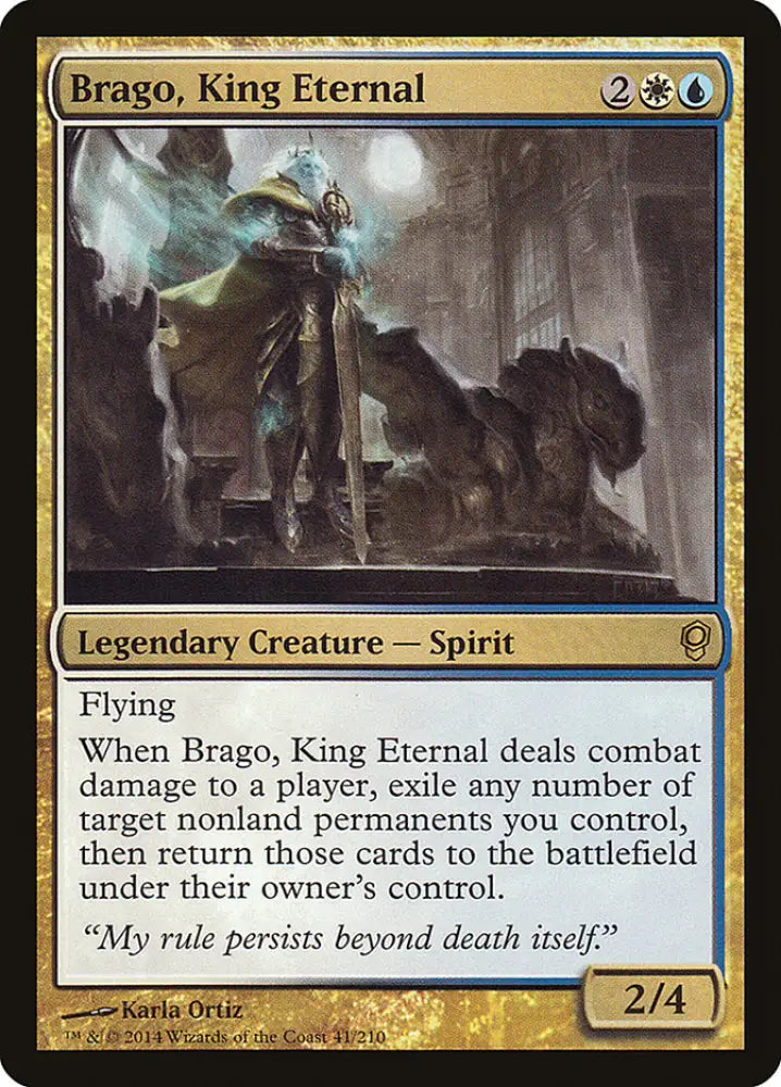 Brago King Eternal [Conspiracy] - MTG Single