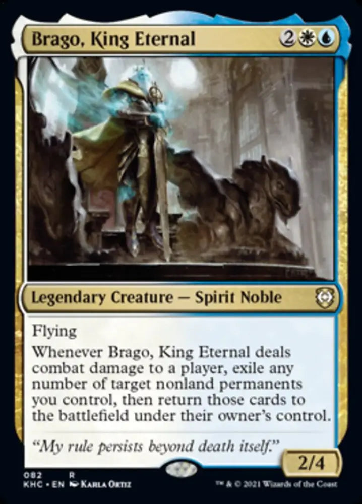 Brago King Eternal [Kaldheim Commander] - MTG Single