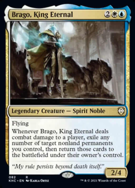 Brago King Eternal [Kaldheim Commander] - MTG Single