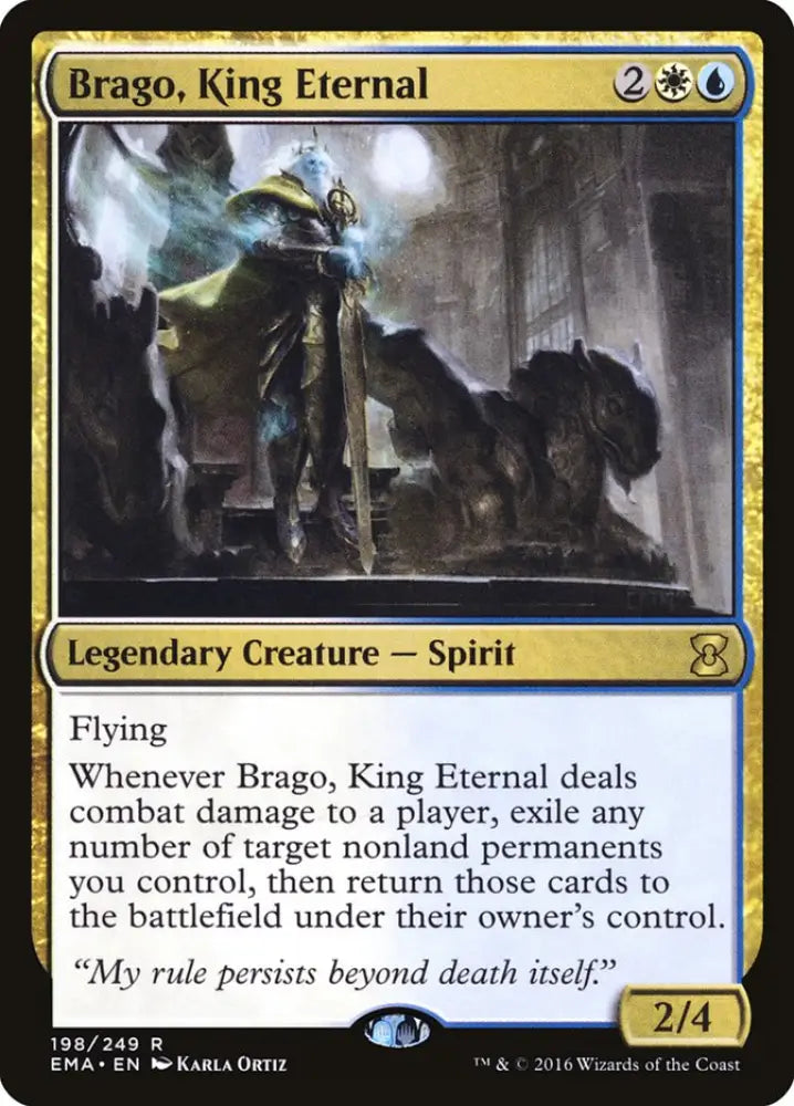 Brago King Eternal [Eternal Masters] - MTG Single