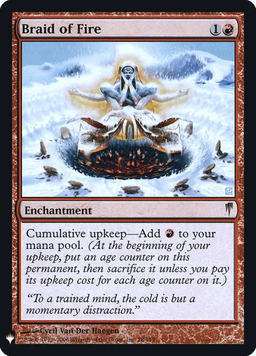 Braid of Fire [Mystery Booster] - MTG Single